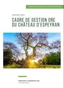 cadre de gestion ORE